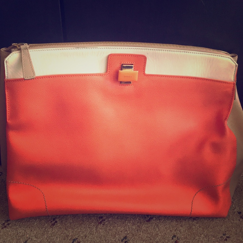 Furla Tan/Orange Purse